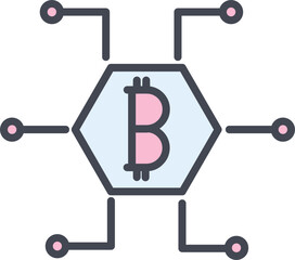 Bitcoin Vector Icon