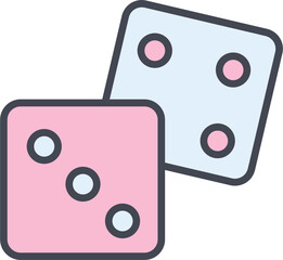 Dice Vector Icon