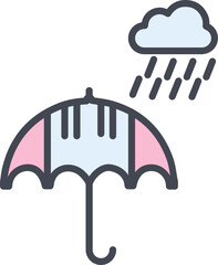 Umbrella Vector Icon