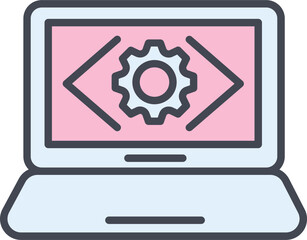 Code Optimization Vector Icon