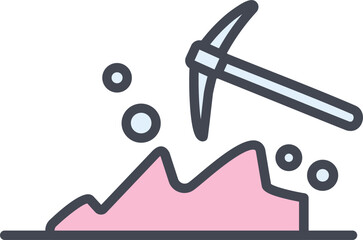 Mining Vector Icon