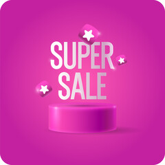 An image to advertise the sale. Poster for advertising discounts. Vector graphics. - 770364285