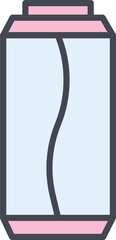 Fototapeta premium Can Vector Icon