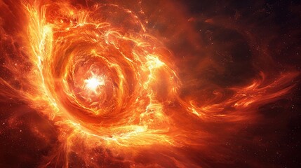  A Celestial Phenomenon in Space