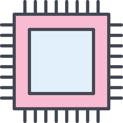 CPU Vector Icon