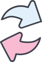 Processing Vector Icon