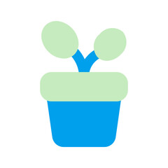 plant duo tone icon