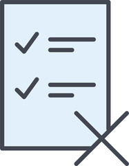 Fake List Vector Icon © Malik Grafix