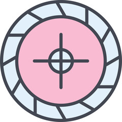 Roulette II Vector Icon