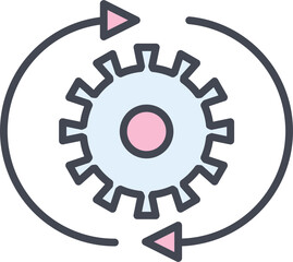 gear icon illustration