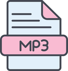 MP3 Vector Icon