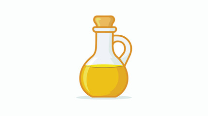 Cooking oil icon vector design template simple and cl