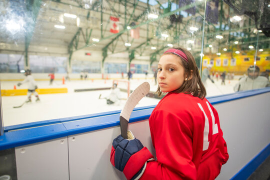 11 year female hockey player
