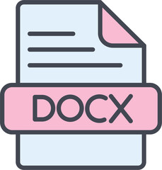 DOCX Vector Icon
