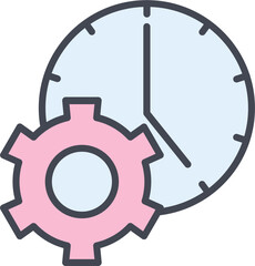 Time Planning Vector Icon