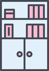 Bookstand Vector Icon