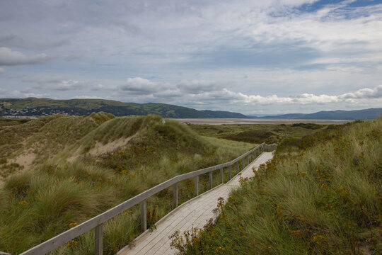 Ynyslas Sand Dunes are part of the Dyfi National Nature Reserve