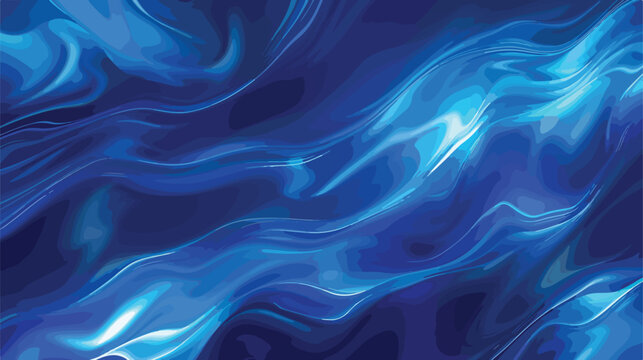 Dark BLUE vector blurred shine abstract pattern. Colo