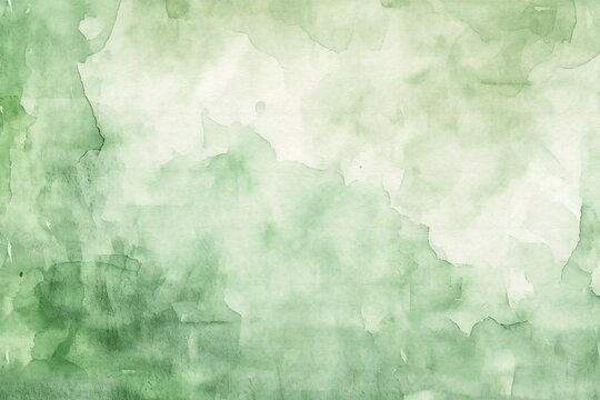 Abstract green watercolor painted background for your design,  High resolution photo