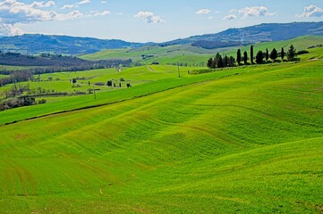 Spring in the Hills of Tuscany Italy