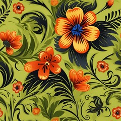 Vibrant Color Splash Seamless Texture
