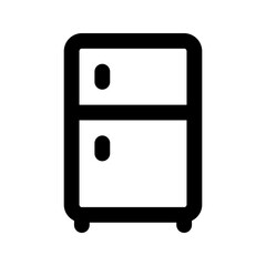 fridge line icon