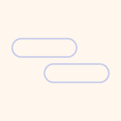 Flat geometric shape minimal cute
vector element