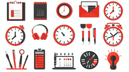 Time Manager icon with bonus calendar and time manage