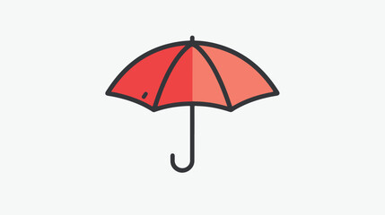 Umbrella icon umbrella icon line vector  suitable for