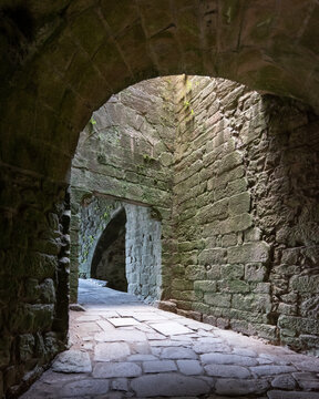 Portas da Gaviarra, en la fortaleza de Valen&ccedil;a (Portugal)