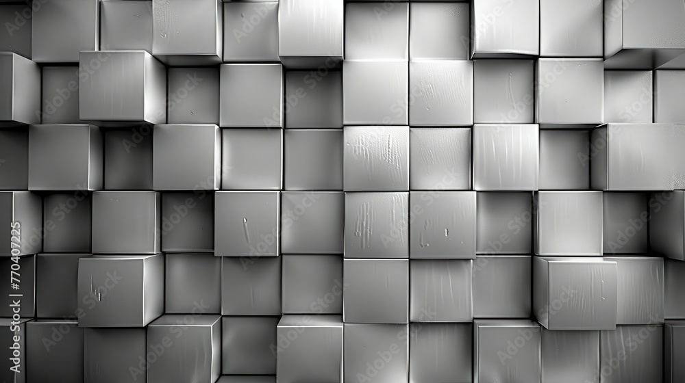 Aufkleber grid of squares and rectangles with varying opacities ultra high detailed. generative ai.