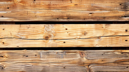 A wooden background with a few holes in it. The background is brown and has a natural, rustic feel to it - obrazy, fototapety, plakaty