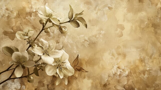 Create an oil-painted airbrush style image, equally divided into two sections. On the left side, illustrate a whimsical realistic closeup apothecary herbal background. Cute features. 
