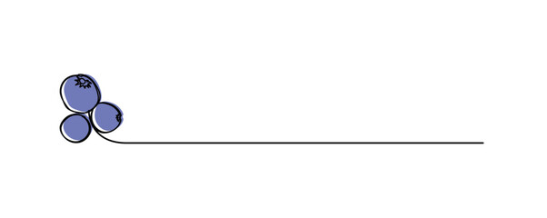 シンプル線画のフローラルな飾り線