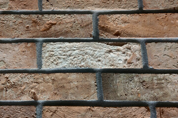 Close Up of Brick Wall Constructed With Bricks - 770433837