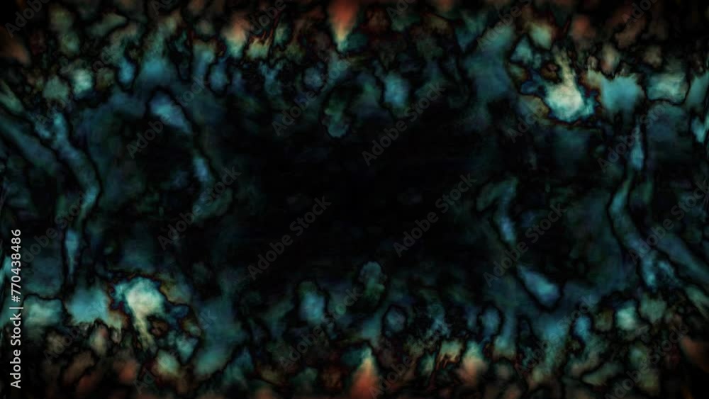 Poster color abstract background. loop animation.