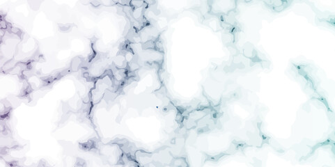 White marble texture and background. blue and white marbling surface stone wall tiles and floor tiles texture. vector illustration.	