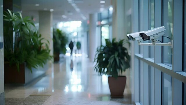 The centers security system with cameras and keycard readers at every entrance and exit ensuring only authorized personnel can access the sensitive information within.