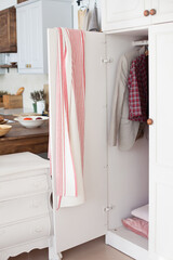 spring decor in a room