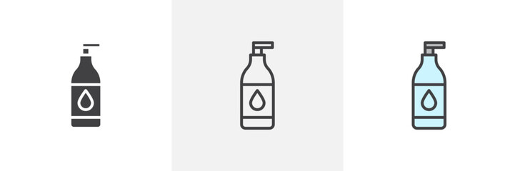 Eyelash Mascara Application Icons. Eye Beautification and Cosmetic Brush Symbols.