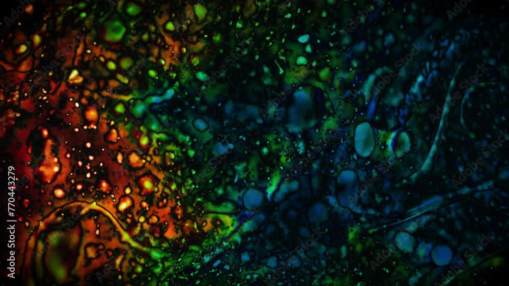 Poster color abstract background. loop animation.