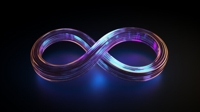 DevOps software development operations infinity symbol. Web development concept
