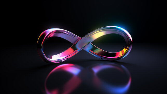 DevOps software development operations infinity symbol. Web development concept
