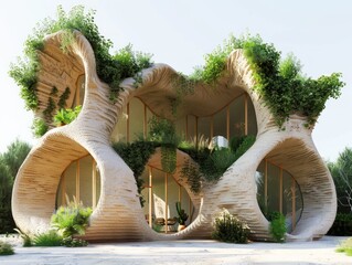 Biodegradable building materials, leaving no trace on Earth