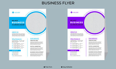 Business flyer design, modern business flyer design, eye catching design, professional business flyer design