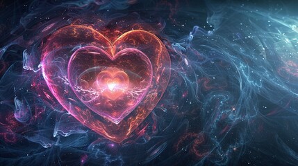 Spiritual and Metaphysical: Hearts in the context of spiritual or metaphysical interpretations, including energy centers and chakras.