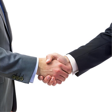 hand shake sign with transparent background