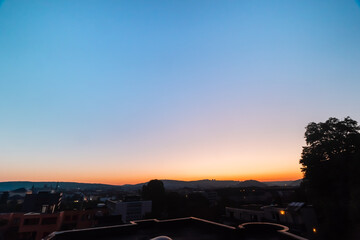 Beautiful morning horizon