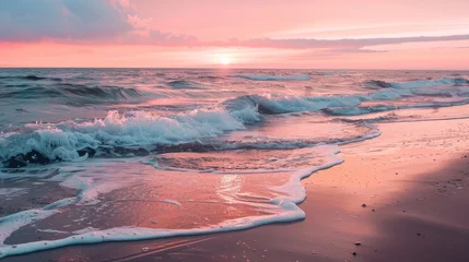 Photo sur Plexiglas Coucher de soleil sur la plage sunset over the beach