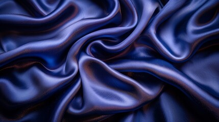   A detailed image of blue fabric with thin lines at the bottom